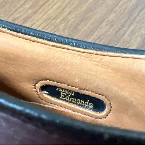 ALLEN EDMONDS BRENTWOOD Burgundy  LEATHER OXFORD MEN'S  SIZE 12.5B - Picture 12 of 12